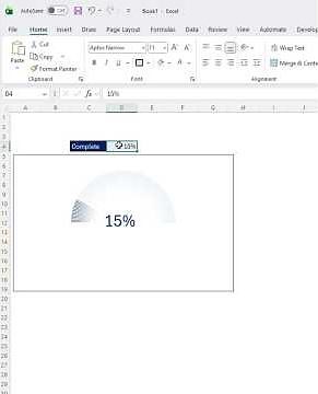 🤯 Como Criar um Gráfico de Velocímetro em Tempo Real no Excel