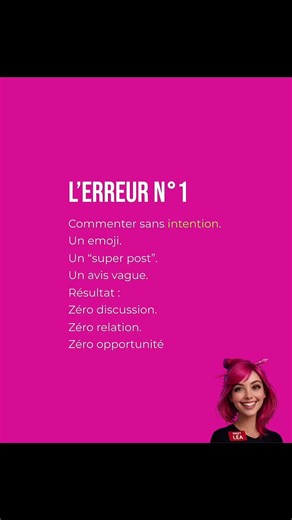 Meet Lea - Transformez vos commentaires en opportunités