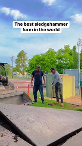 2.7M views · 8.3K reactions | The best sledgehammer form in the world! #sledge #sledgehammer #hardwork #professional | Brandon Stephens | Facebook