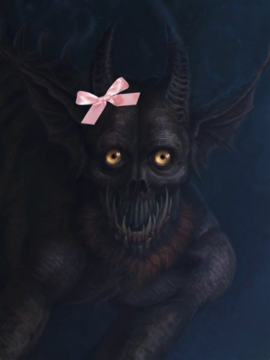 Exploring Dark Fantasy Art: Who's a Good Demon?