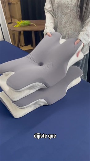 Ergonomic Memory Foam Neck Pillow That Comes With a Pillowcase