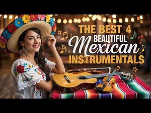 The Best 4 Beautiful Mexican Instrumentals 🇲🇽 | Traditional Mariachi Melodies (Accordion & Guitar)