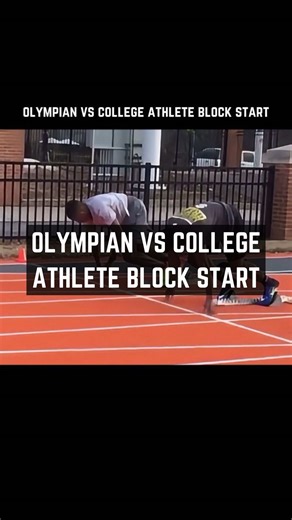 The differences in starting mechanics between an Olympian and a college athlete. Follow for more speed development content to help you become a faster athlete. Want to work me with 1:1? DM me “COACHING” or click the link in my bio to apply for private online coaching.