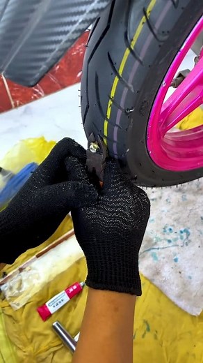 1.8K views | Fix Your Motorcycle Flat Tire Fast – Outdoor DIY Repair Guide! | The Dam Wall | Facebook