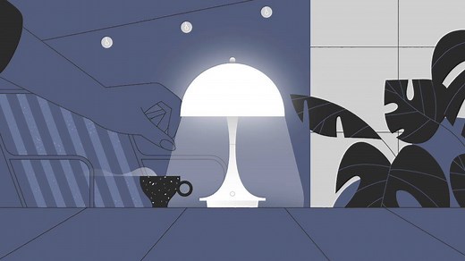 Meet the new handy Panthella Portable; an exact downscaled acrylic version of the original lamp that is battery-powered and therefore easy to take along, creating ambience with a Nordic twist everywhere you go. See more here: https://www.louispoulsen.com/en-ie/private/news/panthella-portable-by-verner-panton | Louis Poulsen