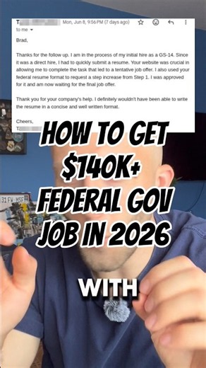 How To Land $140K Federal Government Job USAjobs.gov