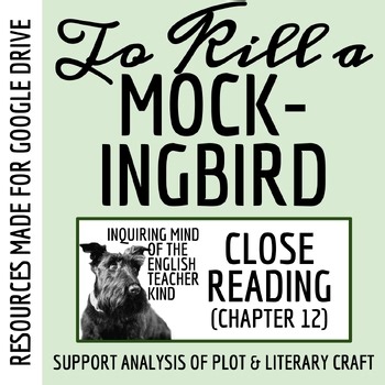 To Kill a Mockingbird Chapter 12 Literary Analysis Worksheet and Key | Google