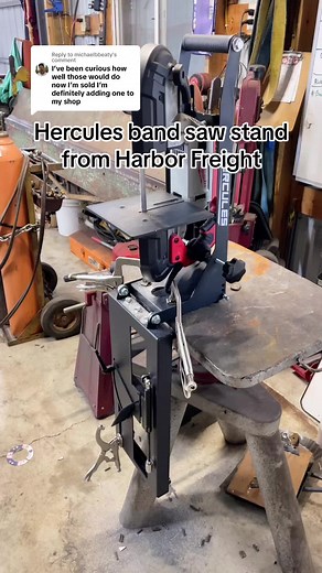 Hercules Portable Band Saw Stand Review - Impressions and Improvements