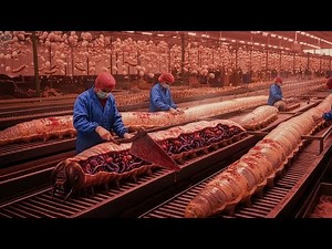 Inside the Silk-Production Factory: From Silkworm Cocoon to High-End Luxury Fabric (Full Process)