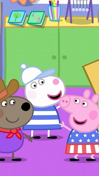 Peppa Pig's RED, WHITE & BLUE Fourth of July! 🎆
