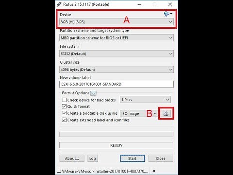 VMWare ESXi Instalar desde USB