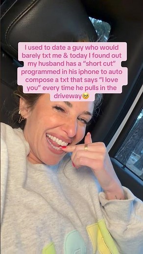 I'm constantly caught off guard by all of the super sweet things my husband does🥹😭
