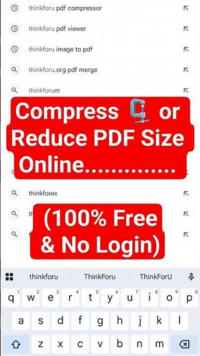 Compress PDF File Size Online Without Losing Quality! (Free & No Login) 📉❌