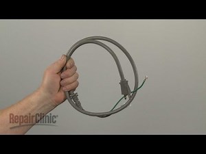 GE Microwave Power Cord Replacement #WB18X10491 | Repair Clinic