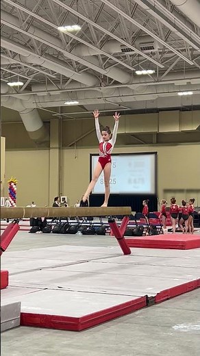 Xcel Silver Beam Routine | Early February 2026 | Score: 9.250