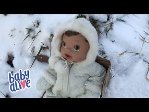 Baby Alive Changing Time Baby Doll Olivia Plays in the Snow