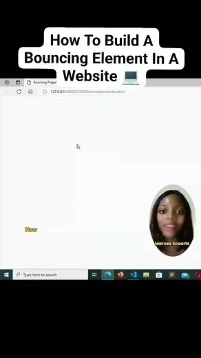 How To Build A Bouncing Element In A Website 💻 #build #project #softwaredevelopment #developer #free #tips #everyone | Jadexarts Academy