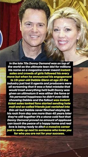 Donny Osmond’s Career Suicide!