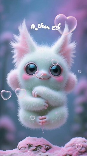 This is a Hugglefluff, send it to someone who needs a hug! | Aether Elf