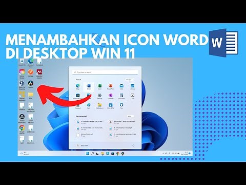 GAMPANG!! Menampilkan icon word di desktop pada windows 11