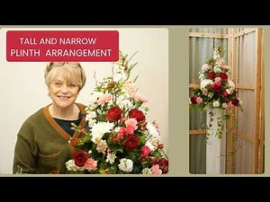 How to Arrange Flowers into a Tall Triangle Shape(Step-by-Step Tutorial)