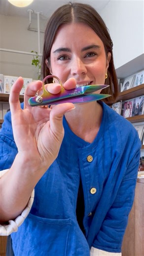 Meet Erin, owner of @the.sewing.club , a beautiful, creative space in Victoria, BC that celebrates the art of slow making! 🌿✨ Her shop is filled with natural textiles, indie sewing patterns, and thoughtful notions for every maker, plus she offers sewing classes for all ages! When we asked Erin about her favourite LDH tool, she didn’t hesitate: our Prism Thread Snips! Why? Because you’ll use them constantly throughout every step of creating a garment, and she loves that they can be resharpened (