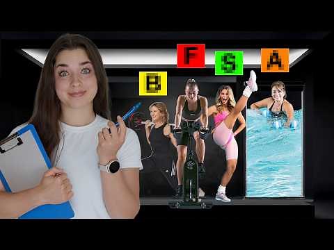 I Tried EVERY Group Fitness Class (tier ranked)