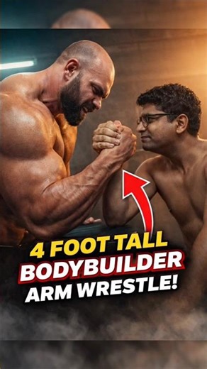 Arm Wrestling Monster Bodybuilder Shocking Result!#ArmWrestling#Bodybuilder#GiantVsMe#DavidVsGoliath