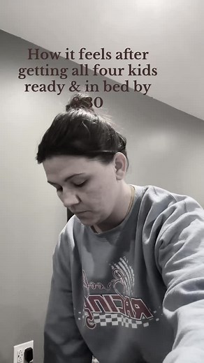 Four kids ready for bed & in bed is an Olympic sport #momlife #bedtime #routine #momthings | Sammie Brooks