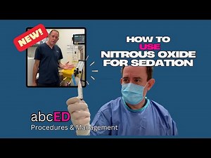 Nitrous Oxide use in procedural sedation