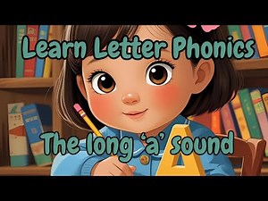 Learn the Long A Sound! Fun Phonics for Kindergarten & 1st Grade!