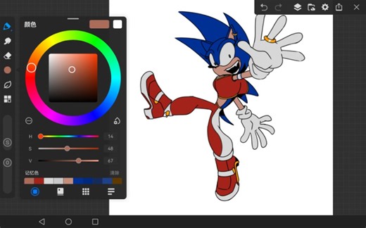【绘画过程/TransSonic】业余画手纯感情录入