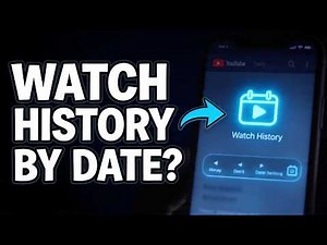 How to Search Youtube Watch History by Date