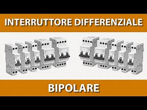 Interruttore differenziale bipolare
