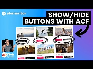 Show & Hide Buttons in Loop Grid with ACF Trick - Advanced Custom Field - Elementor Pro Wordpress