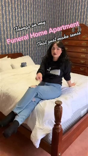 👻 Definitely no ghosts…🤫🪦🕊️ In all honesty, I loved living in the funeral home. The best and worst of times. #funeraldirector #mortician #funeralhome #embalming #haunted | Beforethecoffin