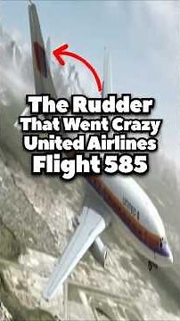 The Rudder That Went Crazy – United Airlines Flight 585 #airplane #aviation #aircrashinvestigation