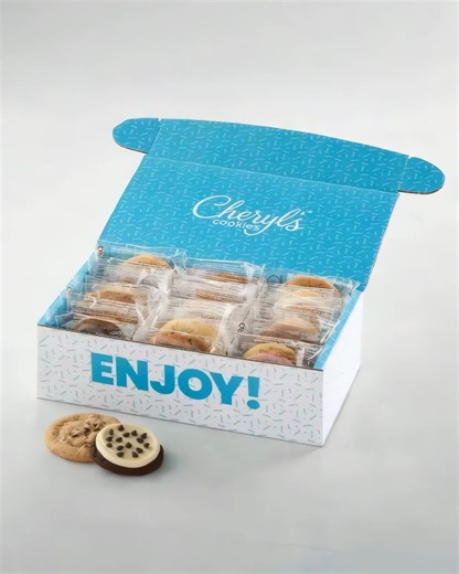Get 24 delicious cookies delivered for just $24. Everything is individually wrapped to make sharing easy. | Cheryl's Cookies and Brownies