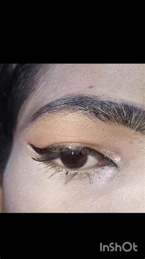 Simple Brown & Gold Eye Makeup for Beginners 🤎✨