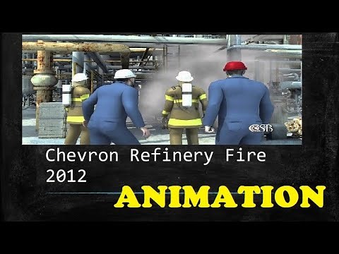 Animation of Fire at Chevron's Richmond Refinery | CSB Safety Video