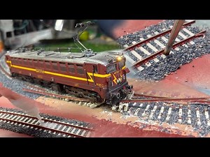 Building a Small HO Train Layout - Ep 2 - How To Ballast on Railway Track | Model Railroad by Akash