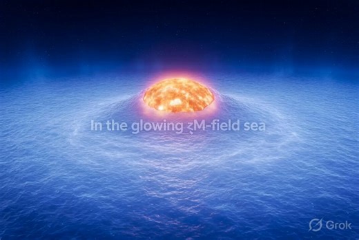 🚨ASTRONOMY NEWS🚨: A star from 10 billion years ago just exploded — twice — and the sea sang two perfect chords.🧨Astronomers have spotted the first-ever “superkilonova”: a distant star detonated in a classic supernova, then the leftover neutron-star remnants spiraled together and exploded again in a kilonova — one object, two blasts, years apart.Uniphics shows this is exactly what you expect when tightly bound gyrotrons unbind and then re-interfere in the ξM-field sea.An electron is three coun