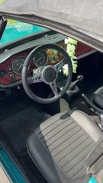 1975 Triumph TR6 with 5 speed swap #automobile #classic #british