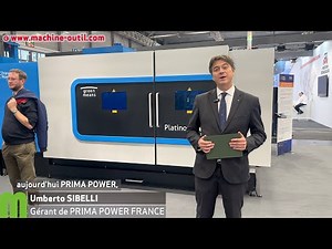 Machine de découpe laser fibre compacte avec source 8 kW Prima Power Platino Linear