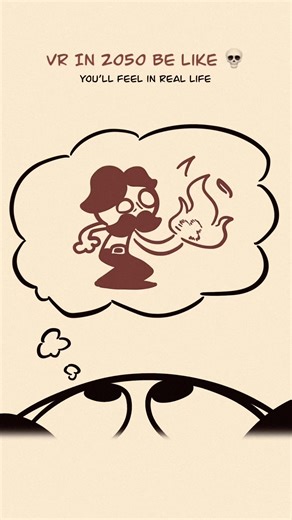 26K views · 576 reactions | VR In 2050  (Animation Meme) #viralreelsシ | Ratel Animation | Facebook