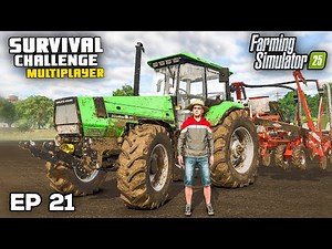 OUR FIELD NUMBERS ARE EXPLODING 🤯 | Farming Simulator 25 - Survival Challenge | Episode 21