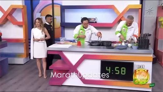 𝐌𝐚𝐫𝐚𝐭𝐡 𝐔𝐩𝐝𝐚𝐭𝐞𝐬𝐬❤️ on Instagram: "Marath cocinado por primera vez juntos en #HoySoyElChef 🤍 No te lo puedes perder! Arriba el Team Marath👨🏻‍🍳👨🏼‍🍳🙌🏻✨️ . . ~ Sígueme para que no te pierdas ninguna cocinada de Team Marath🤍✨️ . . . . #arathdelatorre #mariobezares #HoySoyElChef #marathupdates #programahoy #chef"