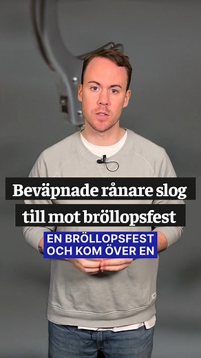 35K views · 88 reactions | Beväpnade rånare slog till mot fest – tog stor summa kontanter ◼️ Under natten slog flera rånare till mot en festlokal i Linköping. Enligt uppgifter till Corren ska det ha rört sig om en pågående bröllopsfest och rånarna kom över en stor summa kontanter. ◼️ Polisen inledde en stor insats och utreder nu grovt rån och grovt vapenbrott. ◼️ Läs mer på Corren.se | Corren | Facebook