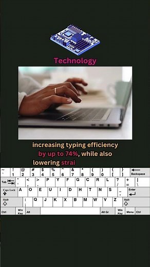 Is the Dvorak Keyboard Faster Than QWERTY? ⌨️✨ #technology #facts
