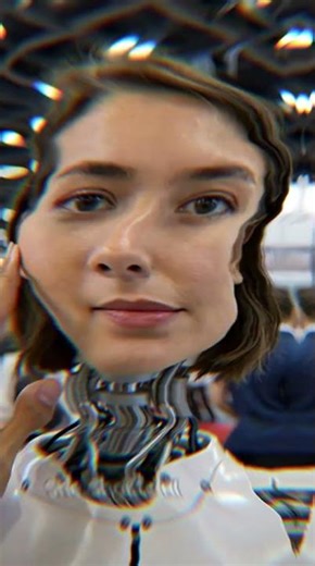 Guy Tries Out the Newest Girlfriend Robot at the Expo